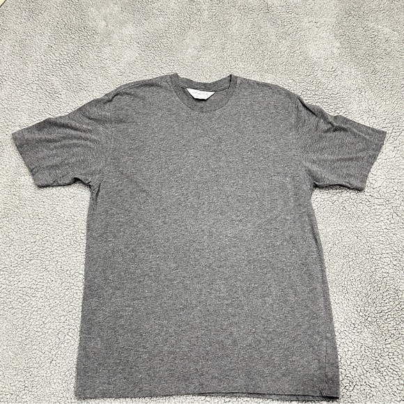 Brooks Brothers Gray T-Shirt Size M Men’s 100% Cotton USA Made Classic Fit - Picture 1 of 6